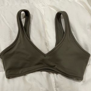 CSB OLIVE CROP - CROP SHOP BOUTIQUE